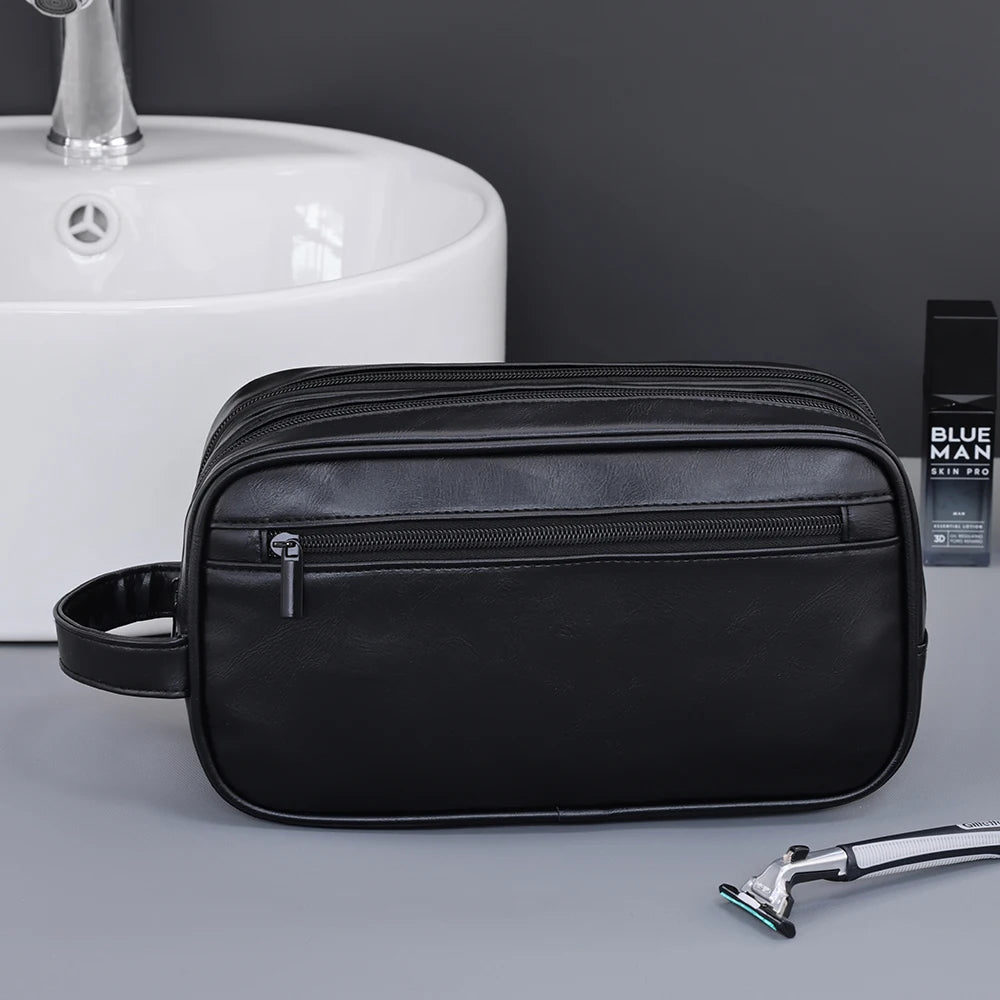 Double-Layer Toiletry Bag for Men