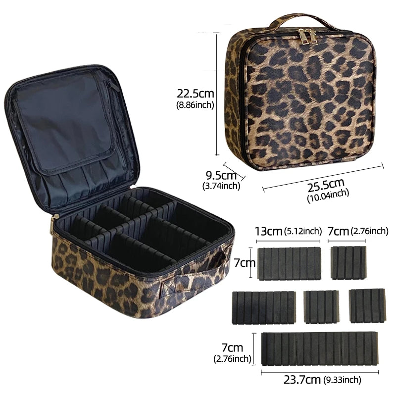 Cosmetic Bag For Women Multi-Functional Portable Travel Storage Makeup Case