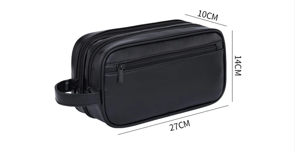 Double-Layer Toiletry Bag for Men