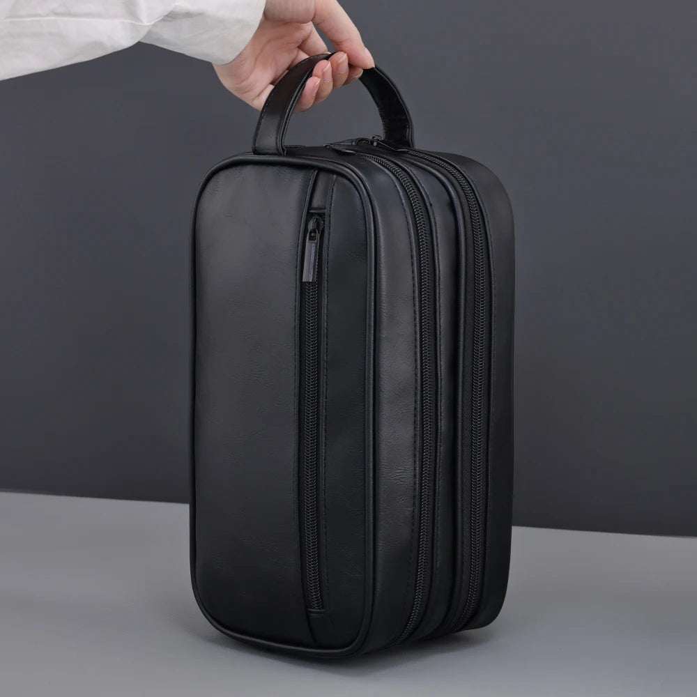 Double-Layer Toiletry Bag for Men